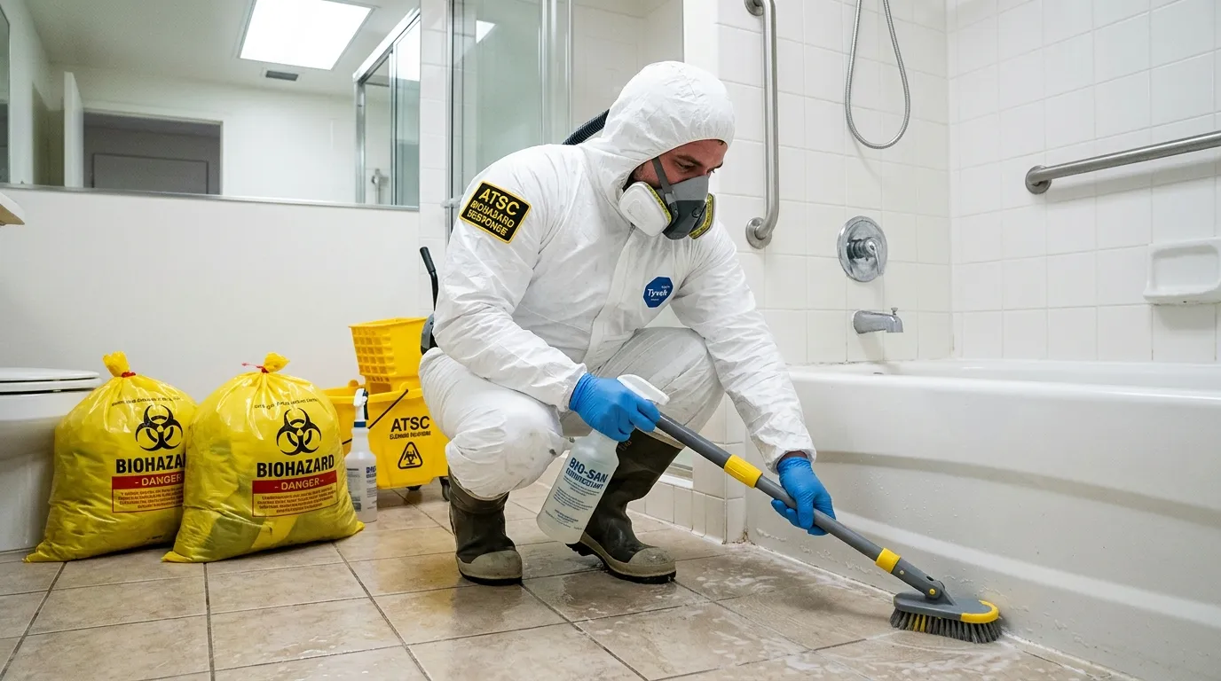 Decontamination equipment deployed for Blood Cleanup in Ionia